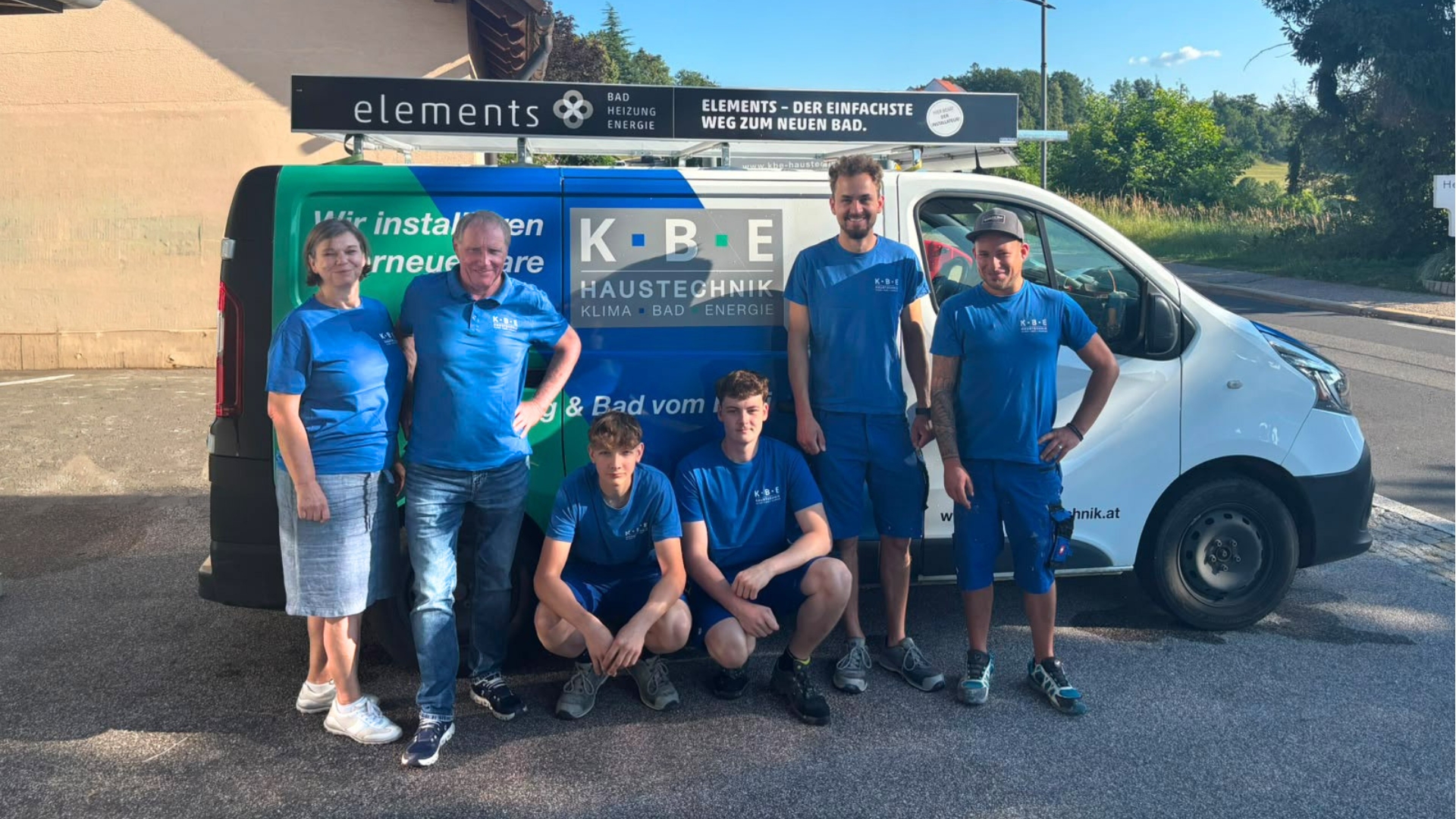 KBE Haustechnik Gruppenfoto